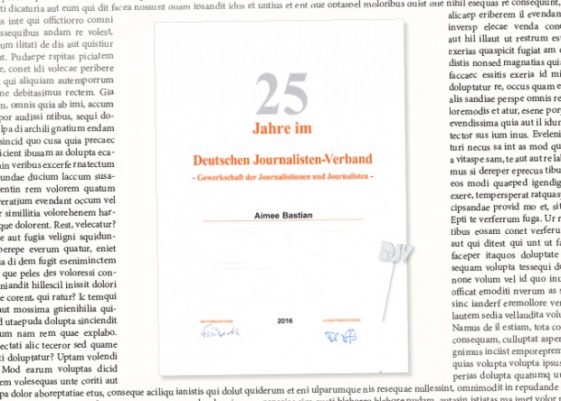 25 Jahre im DJV ;-) - public vision | Video- & Medienproduktion | Corporate Publishing | Düsseldorf