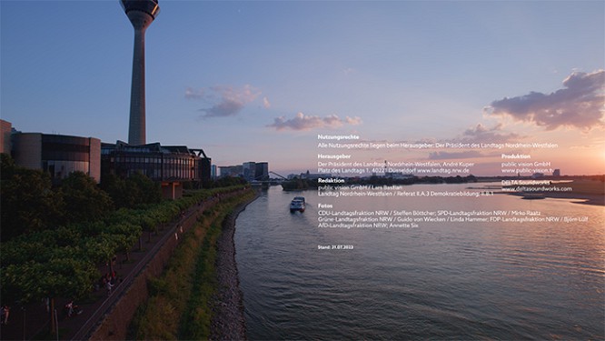 Landtag Besucherfilm - public vision | Video- & Medienproduktion | Corporate Publishing | Düsseldorf